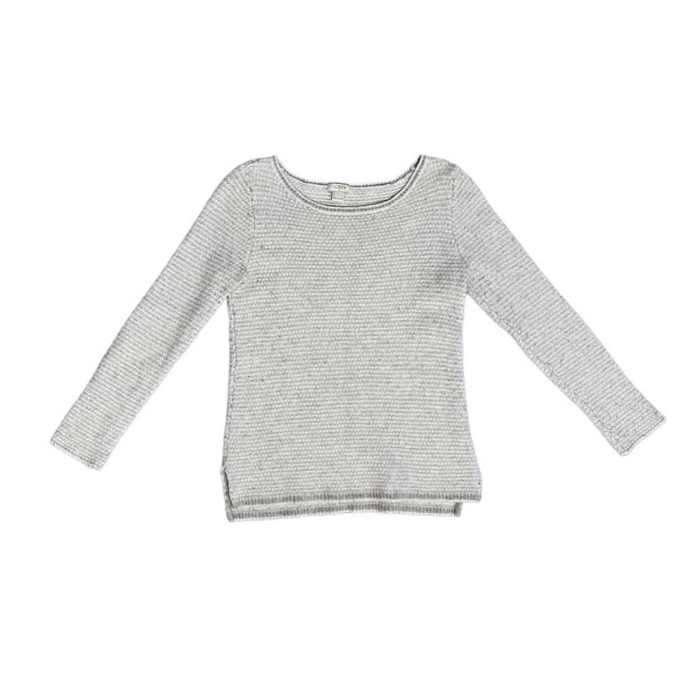 *SALE* J.Crew Merino Wool and Viscose Long Sleeve Knit Crew Neck Sweater